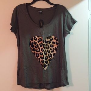 Velvet heart scoop neck